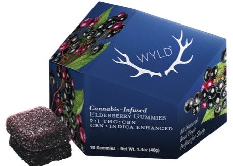 Photograph of product: Wyld | Elderberry 2:1 100mg Gummies