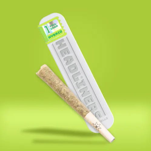 Photograph of product: Headliners | 1g Preroll | Champagne Cookies