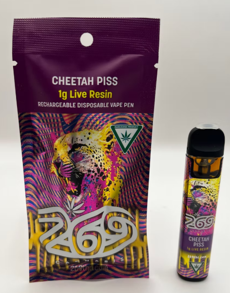 Photograph of product: 269 Oui'd Live Resin   Cheetah Piss