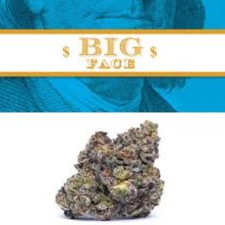 Photograph of product: Flower - Cookies - Big Face (H) - 3.5g
