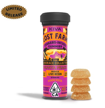 Photograph of product: PAPAYA PEACH - 100MG GUMMIES