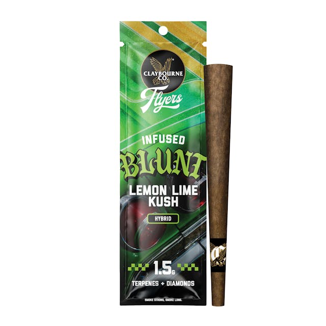 Photograph of product: Infused Blunt  - Lemon Lime Kush - 1.5g