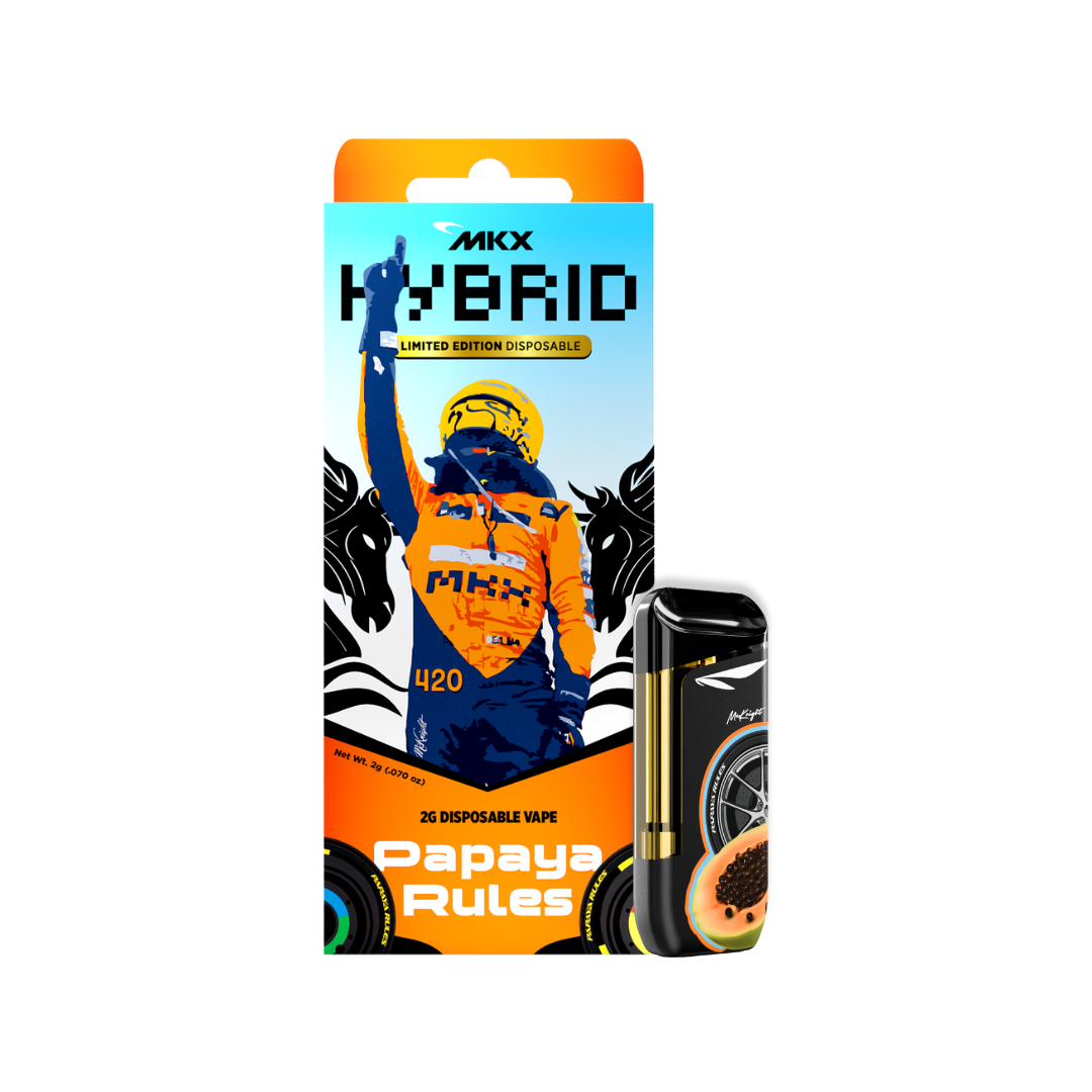 Photograph of product: 2g MKX Disposable *LIMITED EDITION* - Papaya Rules - Hybrid