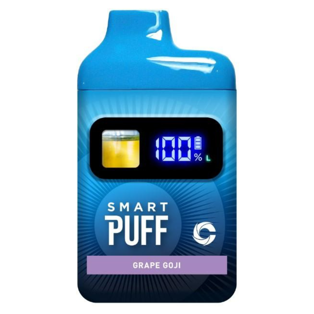 Photograph of product: Cannalicious Labs | Grape Goji SmartPuff Disposable Vape | 1g