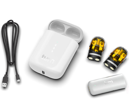 Photograph of product: Turn White Podpak