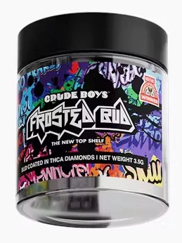 Photograph of product: Crude Boys Zkittlez Frosted Bud 3.5g