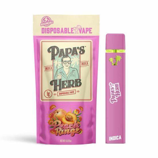 Photograph of product: Peach Ringz All In One Vape - 