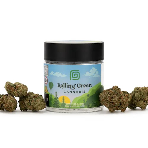 Photograph of product: Rolling Green | Gushers | 1.29% terps - 3.5g