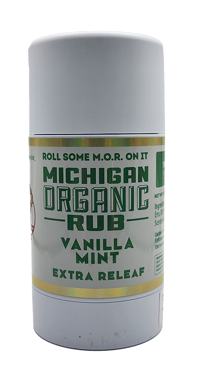 Photograph of Product: Vanilla Mint | 1:1 Roll On | Michigan Organic Rub