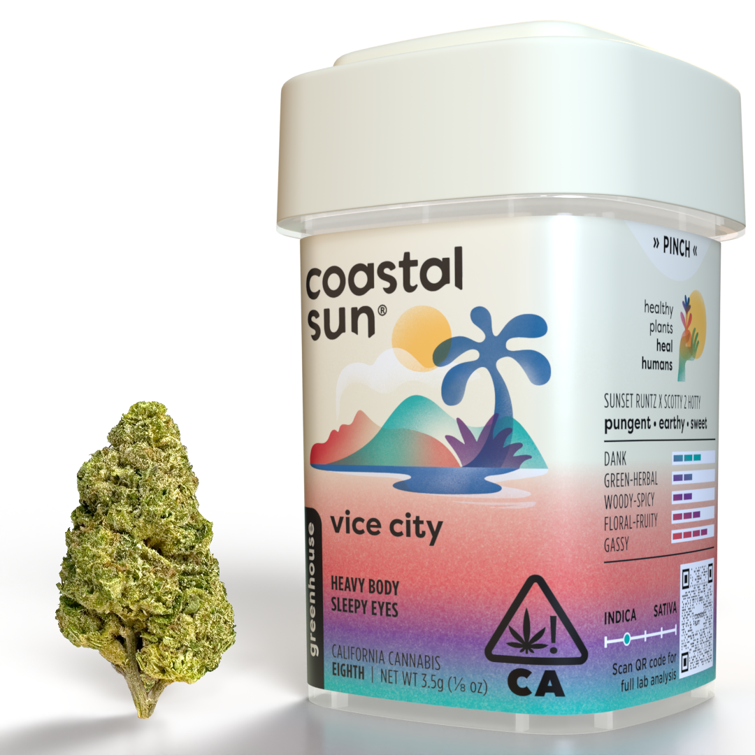 Photograph of product: Vice City Greenhouse Flower 3.5g