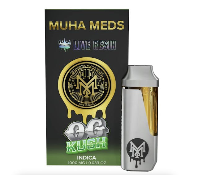 Photograph of product: OG Kush 1g AIO Live Resin - 