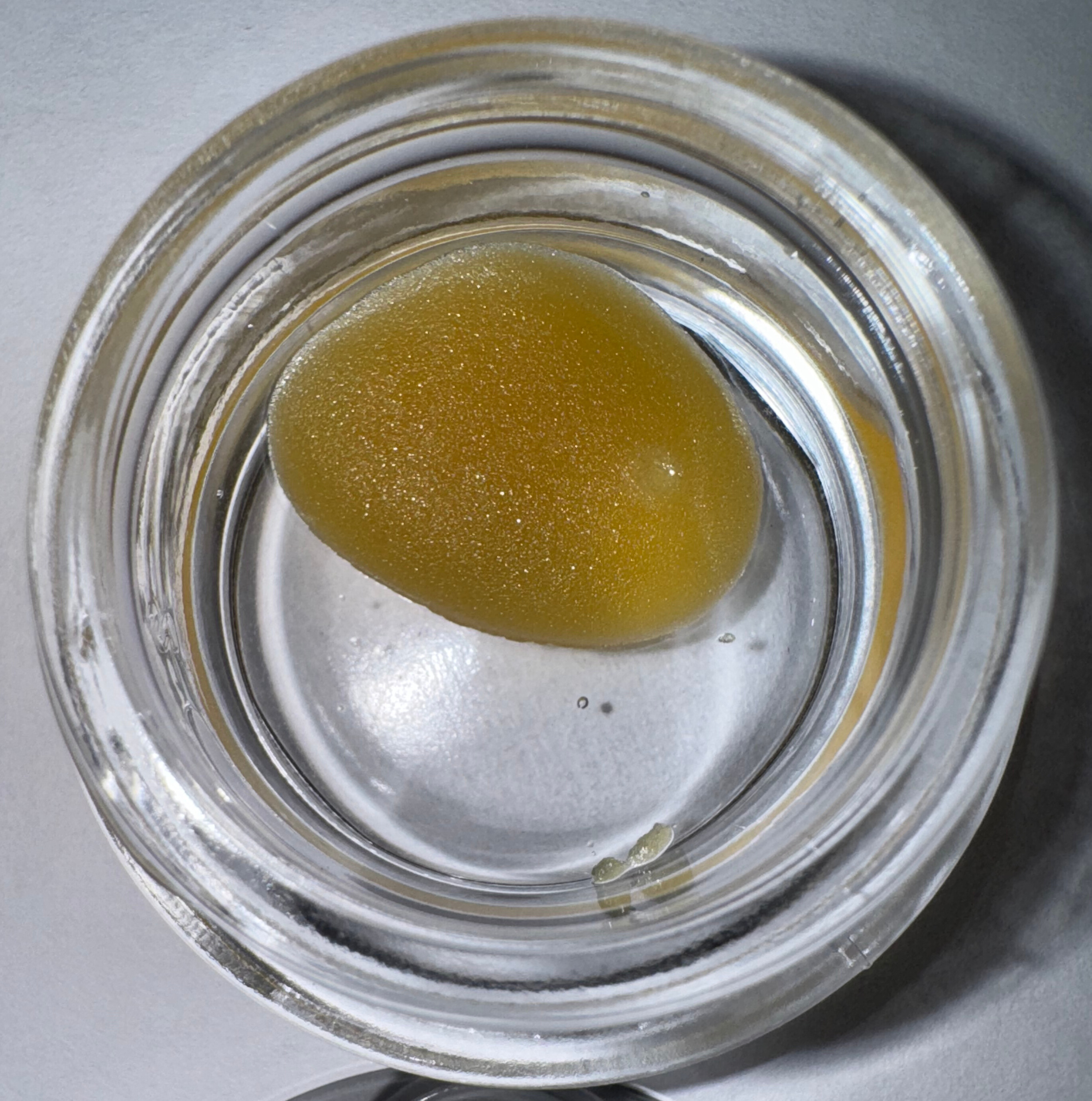 Photograph of product: Pink Peelout Cured Resin