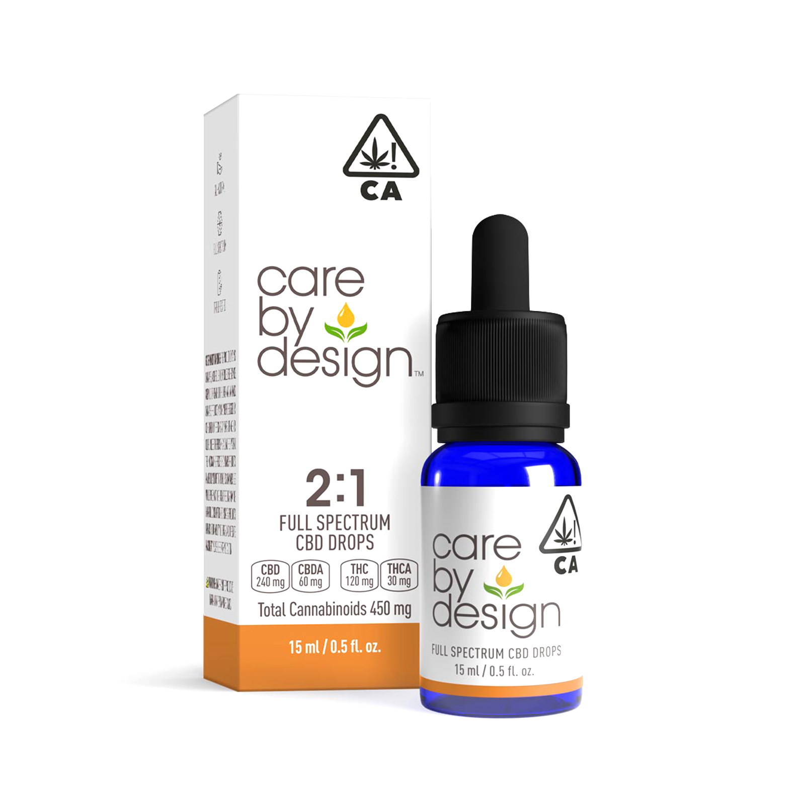 Photograph of product: 2:1 CBD Drops | 15ml