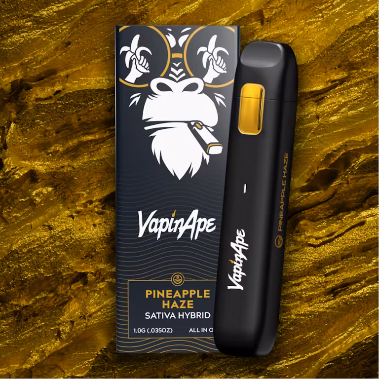 Photograph of product: Vapin Ape Pineapple Haze Disposable Cart