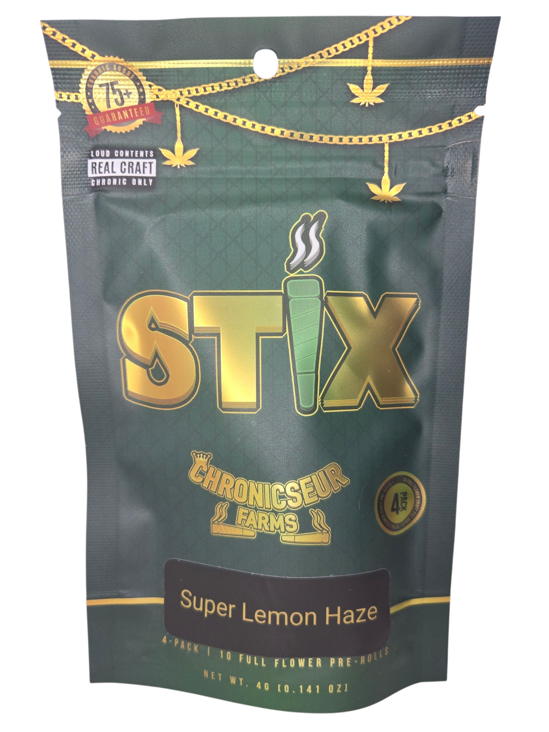 Photograph of product: Super Lemon Haze | 1g Stix 4pk