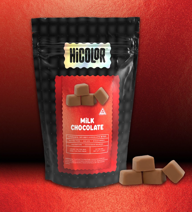 Photograph of product: HiCOLOR Milk Chocolate | 10-pack $15