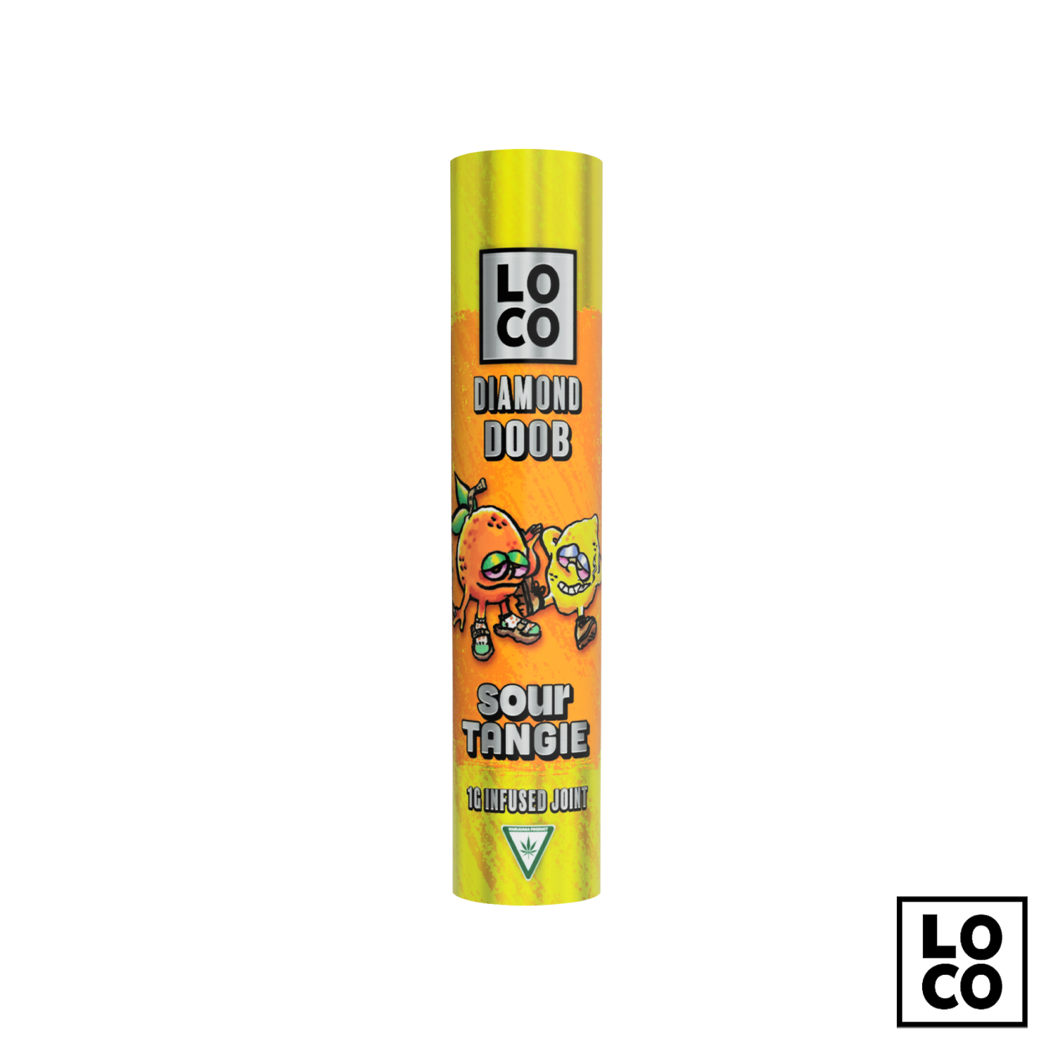 Photograph of product: Sour Tangie Infused Pre-Roll - 1g