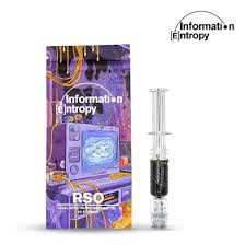 Photograph of product: Information Entropy RSO Syringe