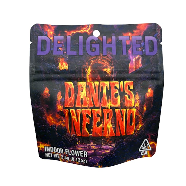 Photograph of product: Delighted | Dante's Inferno (Premium) | 3.5g - 