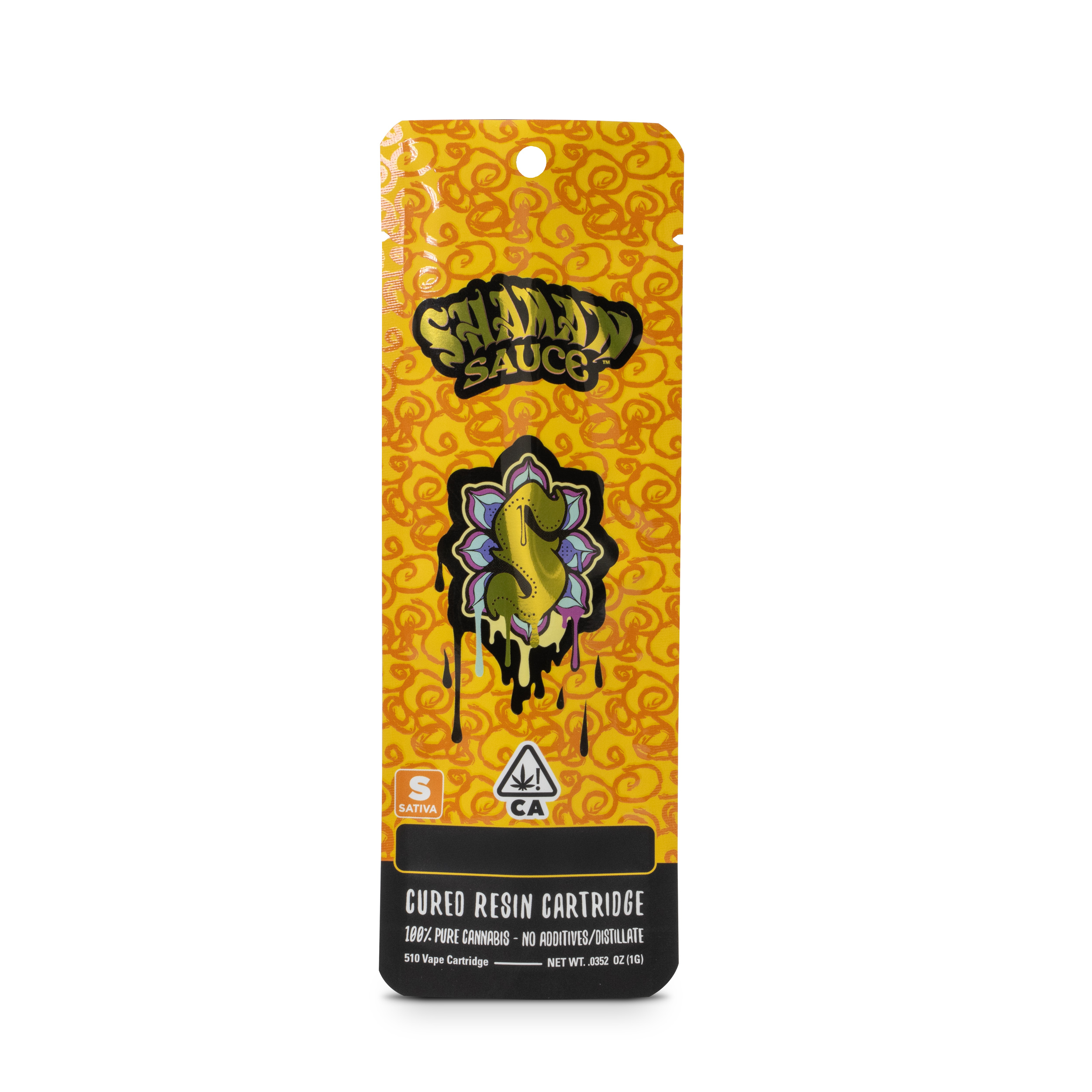 Photograph of product: TWISTED CITRUS - CURED RESIN - 1G - 1 G