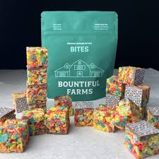 Photograph of product: BOUNTIFUL | RAINBOW MELLO BITES | 50mg