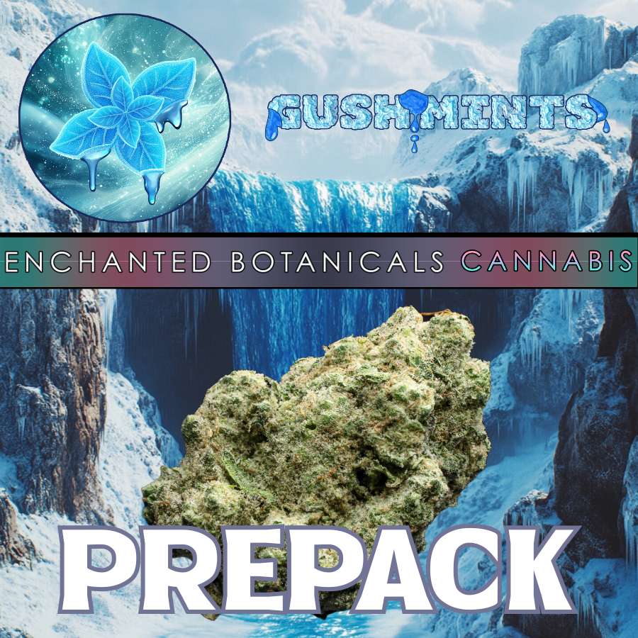 Photograph of product: EB - Prepack - Gush Mints - 14g (Oui'd)
