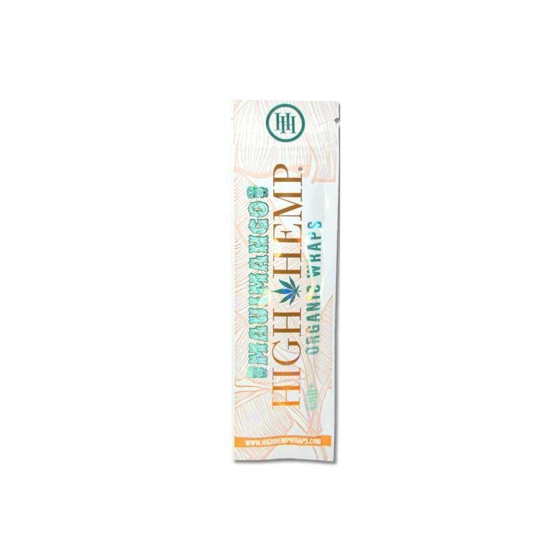 Photograph of product: High Hemp - Maui Mango - Organic Hemp Wraps - 2 Pack