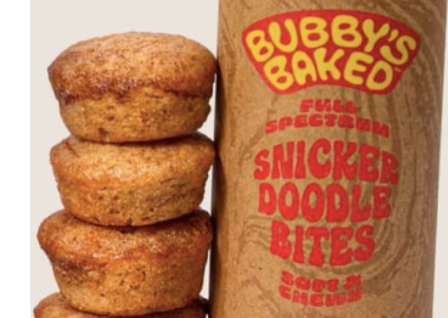 Photograph of product: Bubby's Baked 10mg Snickerdoodle Bites - 50mg