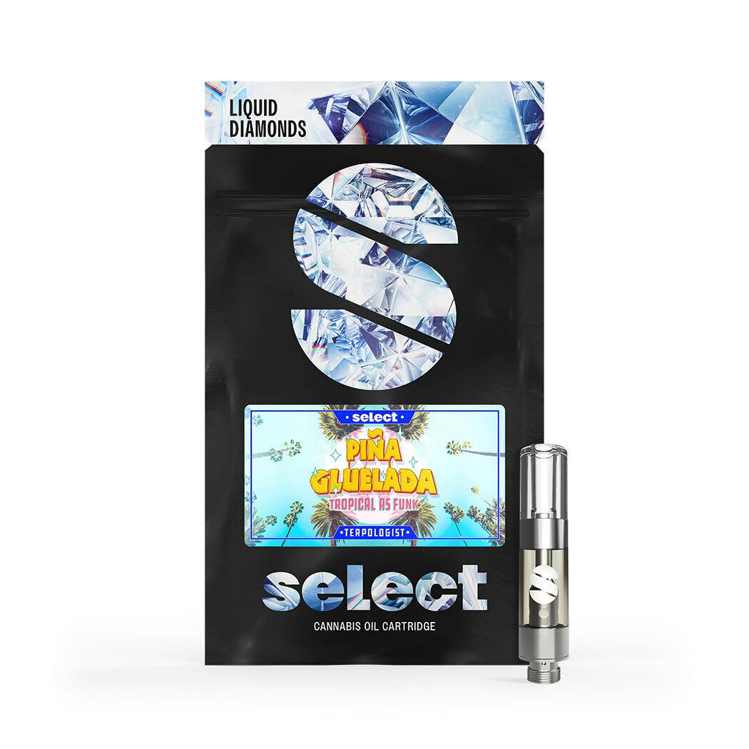 Photograph of product: Select | .5g Liquid Diamonds Cart | Pina Gluelada