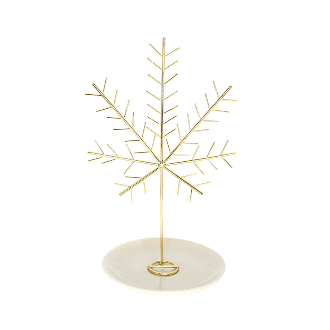Photograph of product: Oui'd Leaf Jewelry Tree | Gold