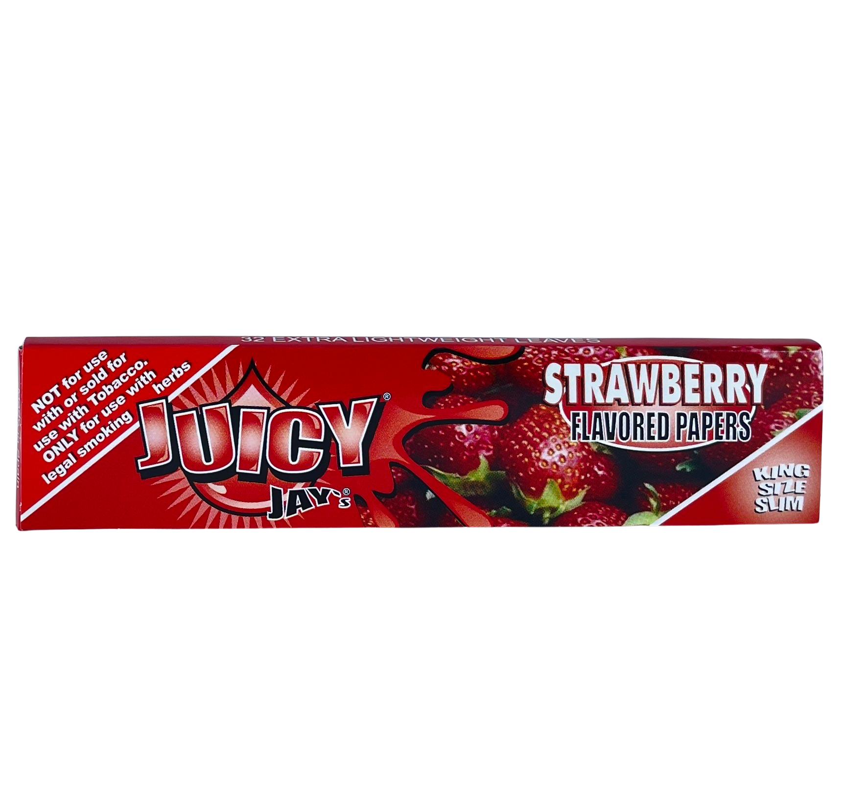 Photograph of product: Juicy Jays Strawberry Flavored Papers King Size Slim