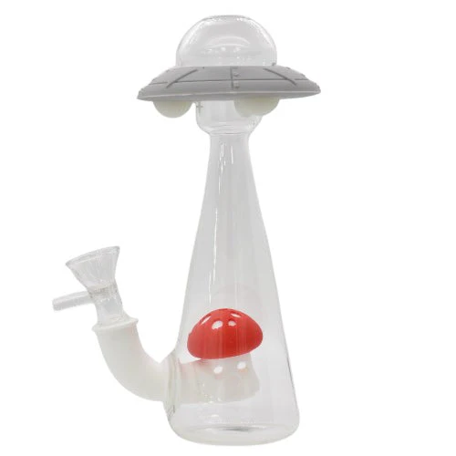 Photograph of product: 8" UFO Silicone Water Pipe