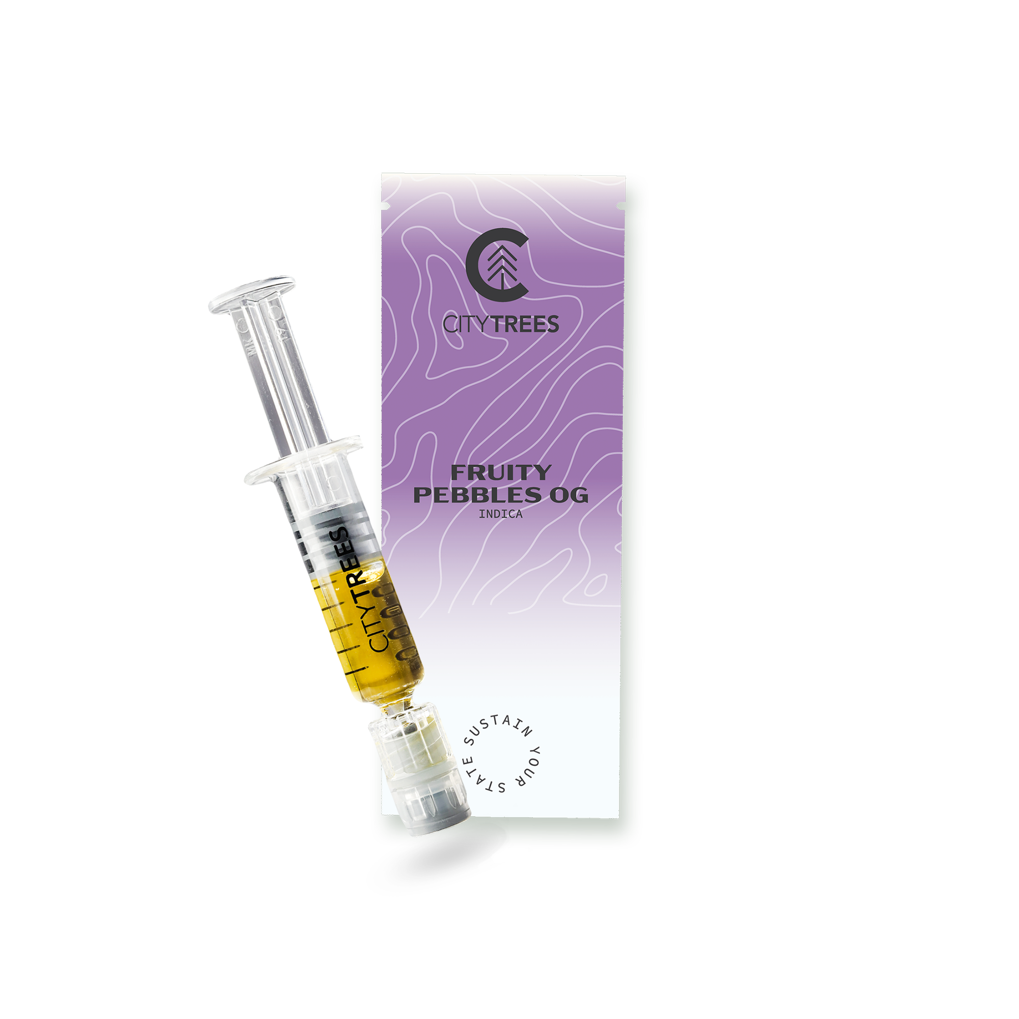 Photograph of product: City Trees Fruity Pebbles OG Dab Oil 850mg