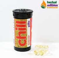 Photograph of product: Chill Pills | 100mg | Herbal Edibles
