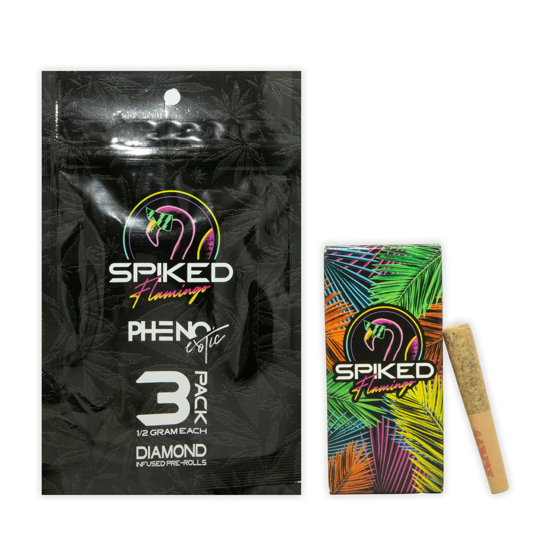 Photograph of product: SUB-ZERO INFUSED PRE-ROLL 3PK [1.5G]