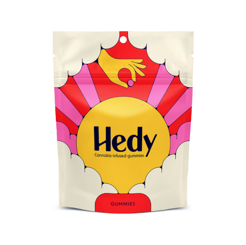 Photograph of product: Hedy Cherry Chewable Gels 10mg x 10ct