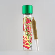Photograph of product: Jetpacks | FJ-Mini | Hybrid | Strawberry Sour Diesel Single | Infused Pre-Roll