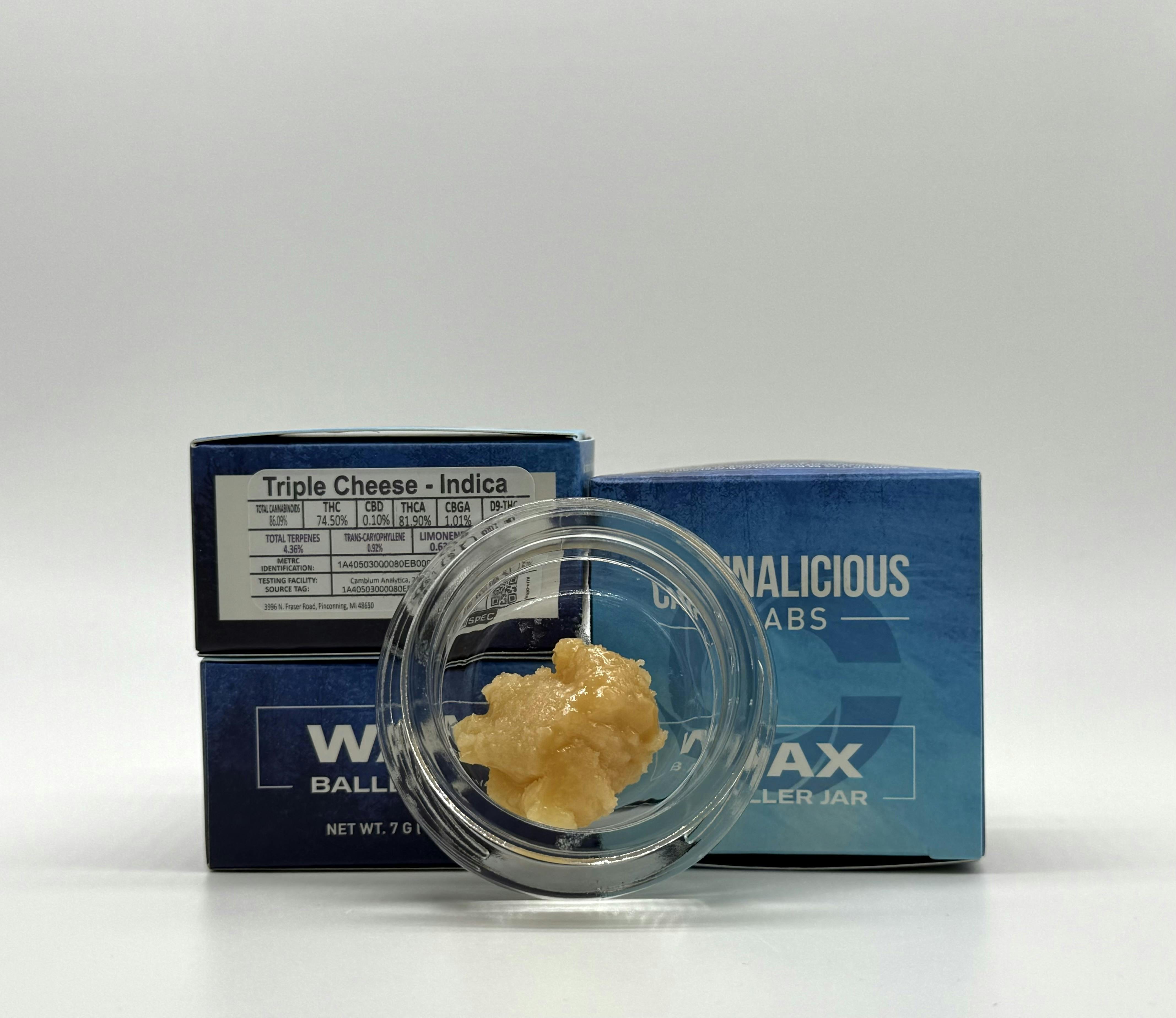 Photograph of product: Cannalicious Triple Diesel (Hybrid) Wax Baller