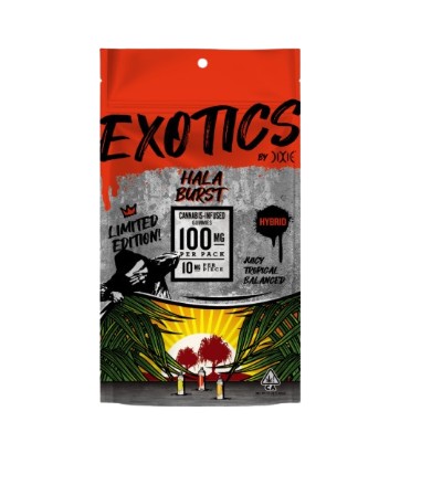 Photograph of product: Dixie Gummy - LTO Exotics Hala Burst 200mg