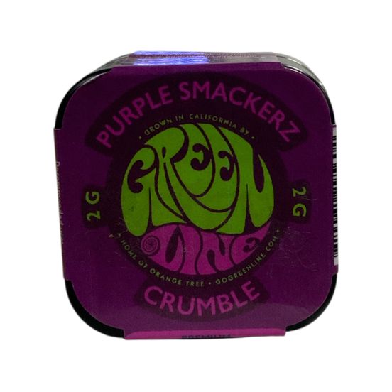 Photograph of product: Greenline - Purple Smackerz 2g Crumble - 