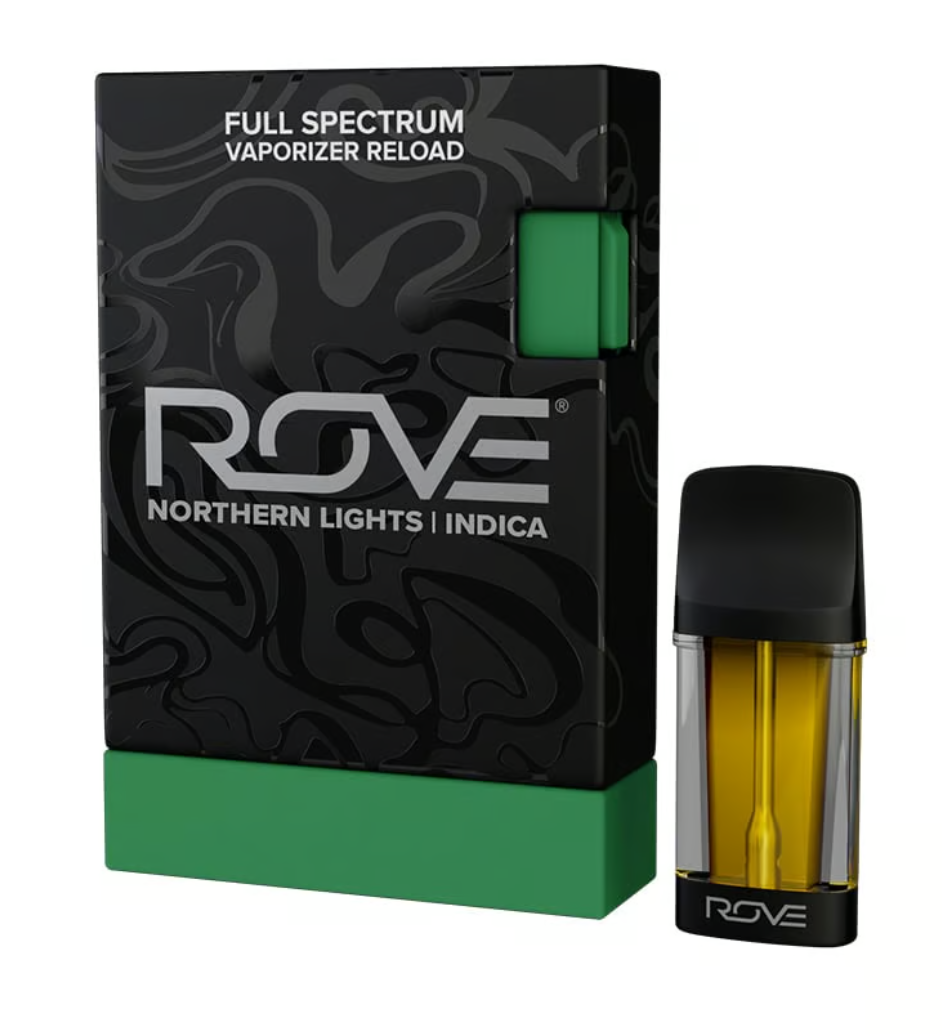 Photograph of product: Rove | Northern Lights | Live Resin & Diamonds | 1g Reload Pod