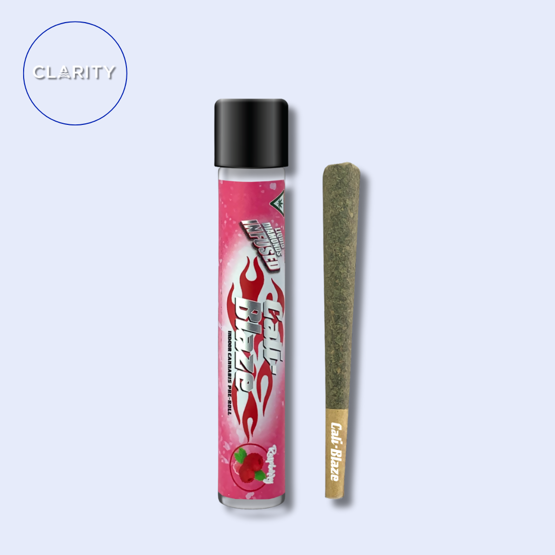 Photograph of product: Cali-Blaze Infused Pre-Roll | Raspberry