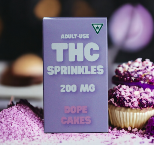 Photograph of Product: Dope Cakes - Sprinkles Purple