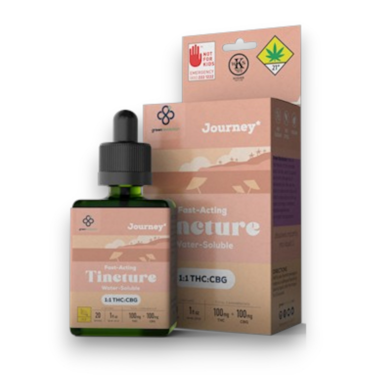 Photograph of product: Green Revolution: CBG 1:1 Journey - 200mg Tincture