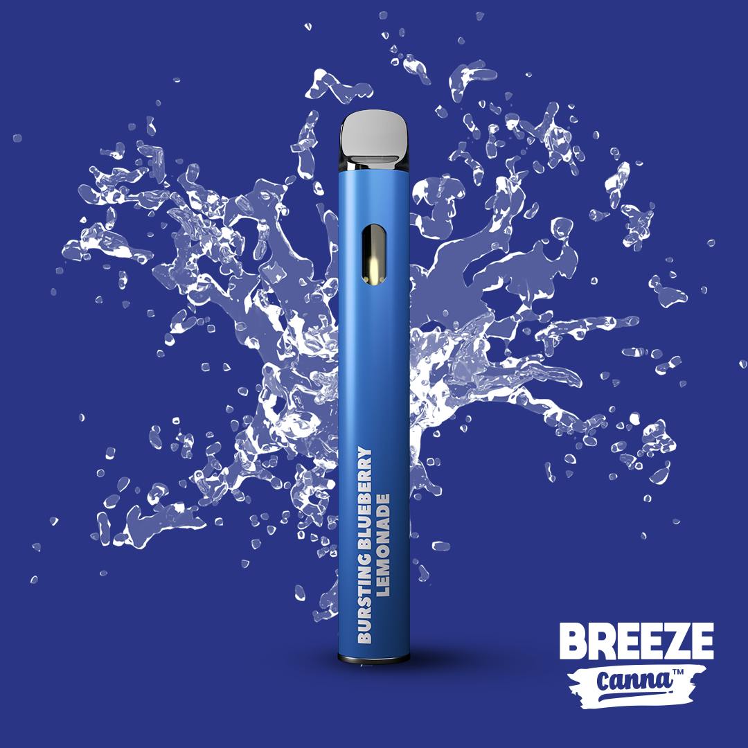 Photograph of product: AU Breeze: Bursting Blueberry Lemonade Disposable