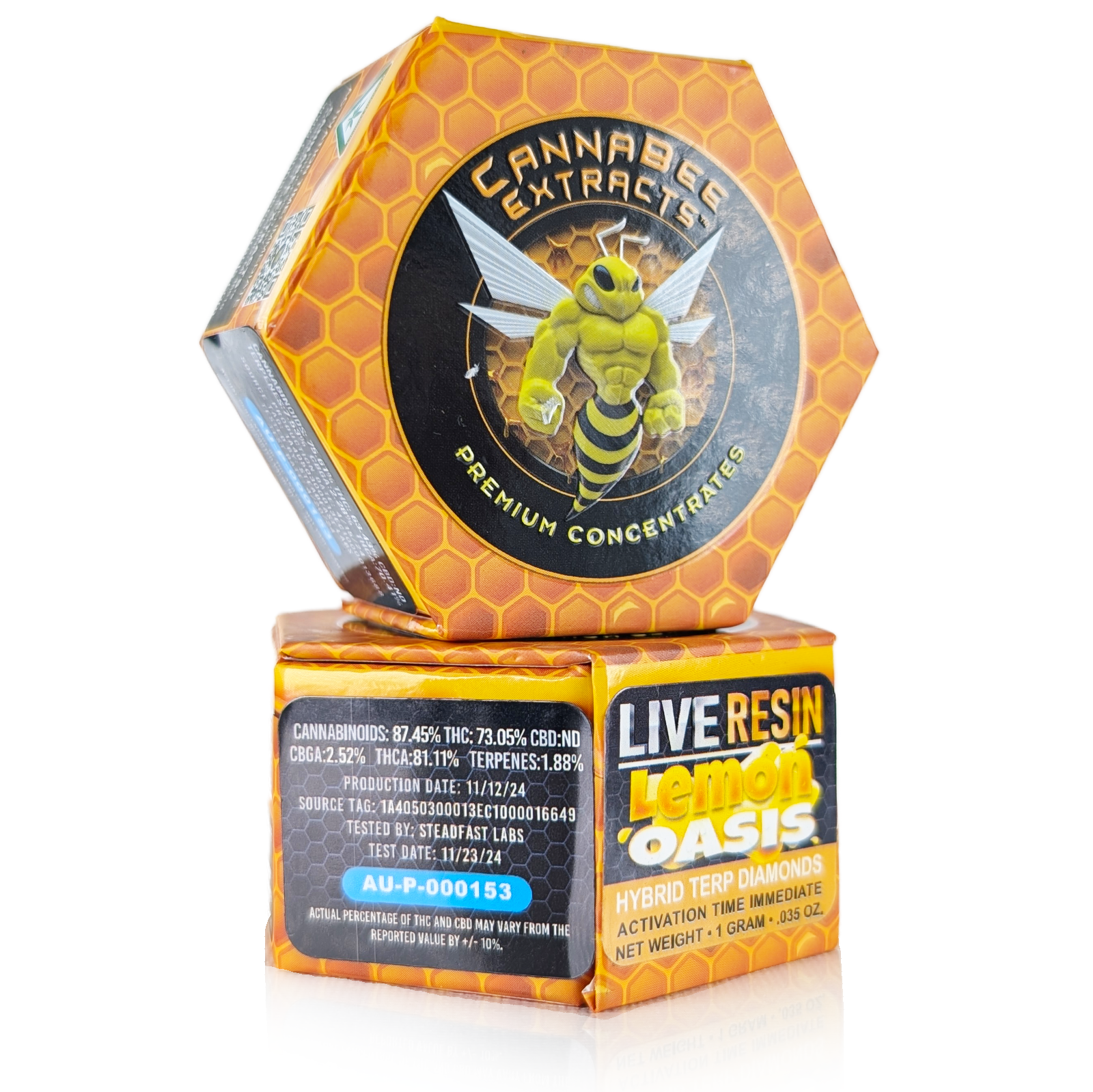 Photograph of product: LEMON OASIS - LIVE RESIN