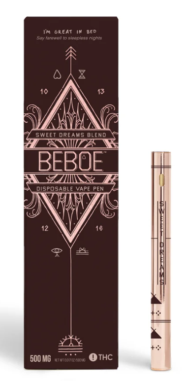 Photograph of product: Disposable Pen Sweet Dreams: Raspberry Plum | 500mg