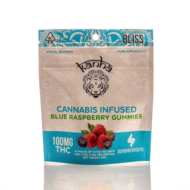 Photograph of product: BLUE RASPBERRY - GUMMY - 