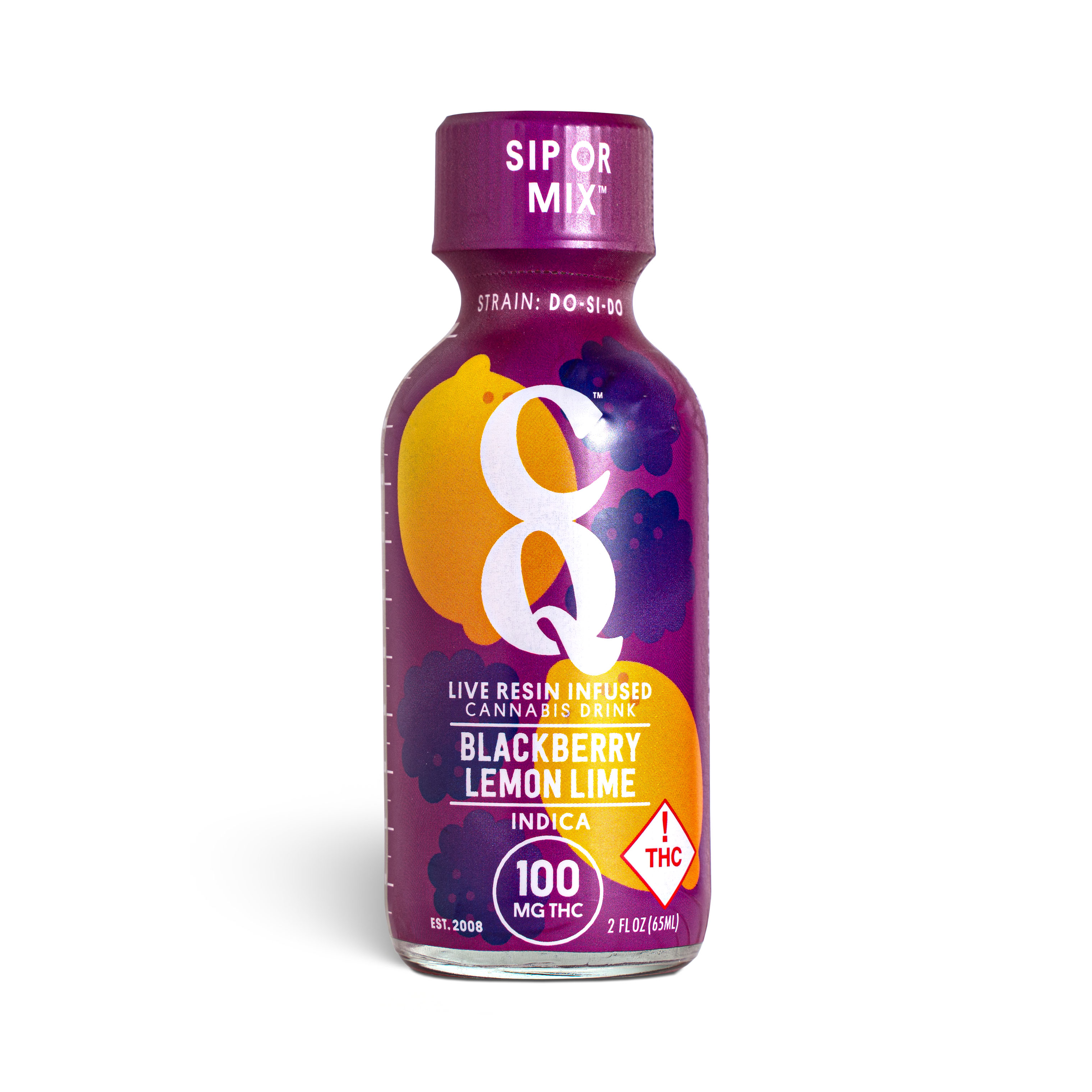 Photograph of product: Blackberry Lemon Lime CQ LR Shot - 100mg
