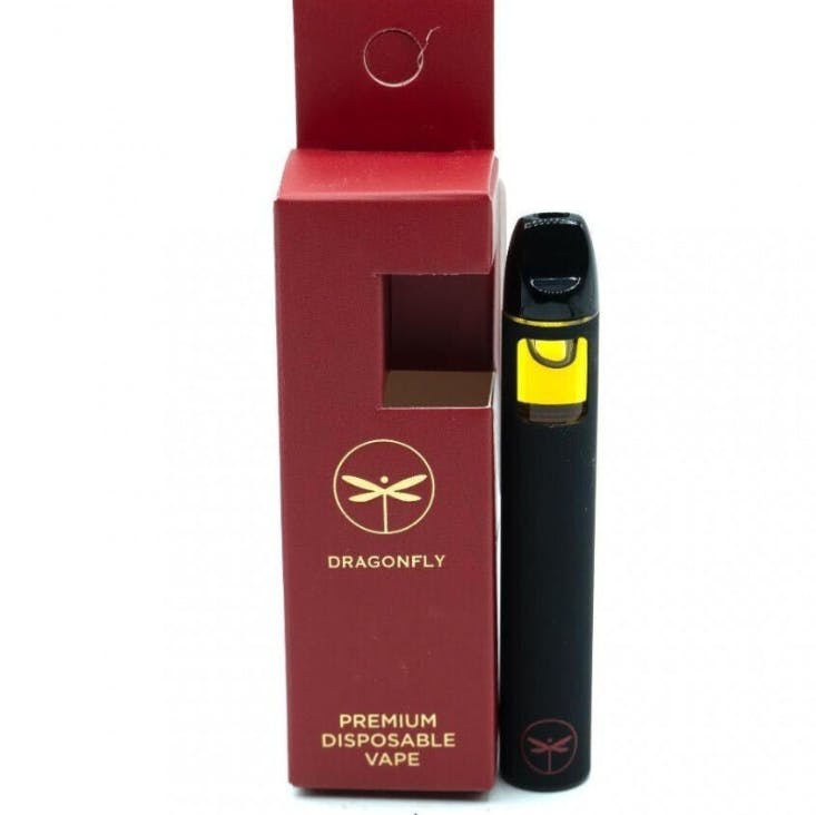 Photograph of product: REC Dragonfly Unflavored Distillate Disposable 1g